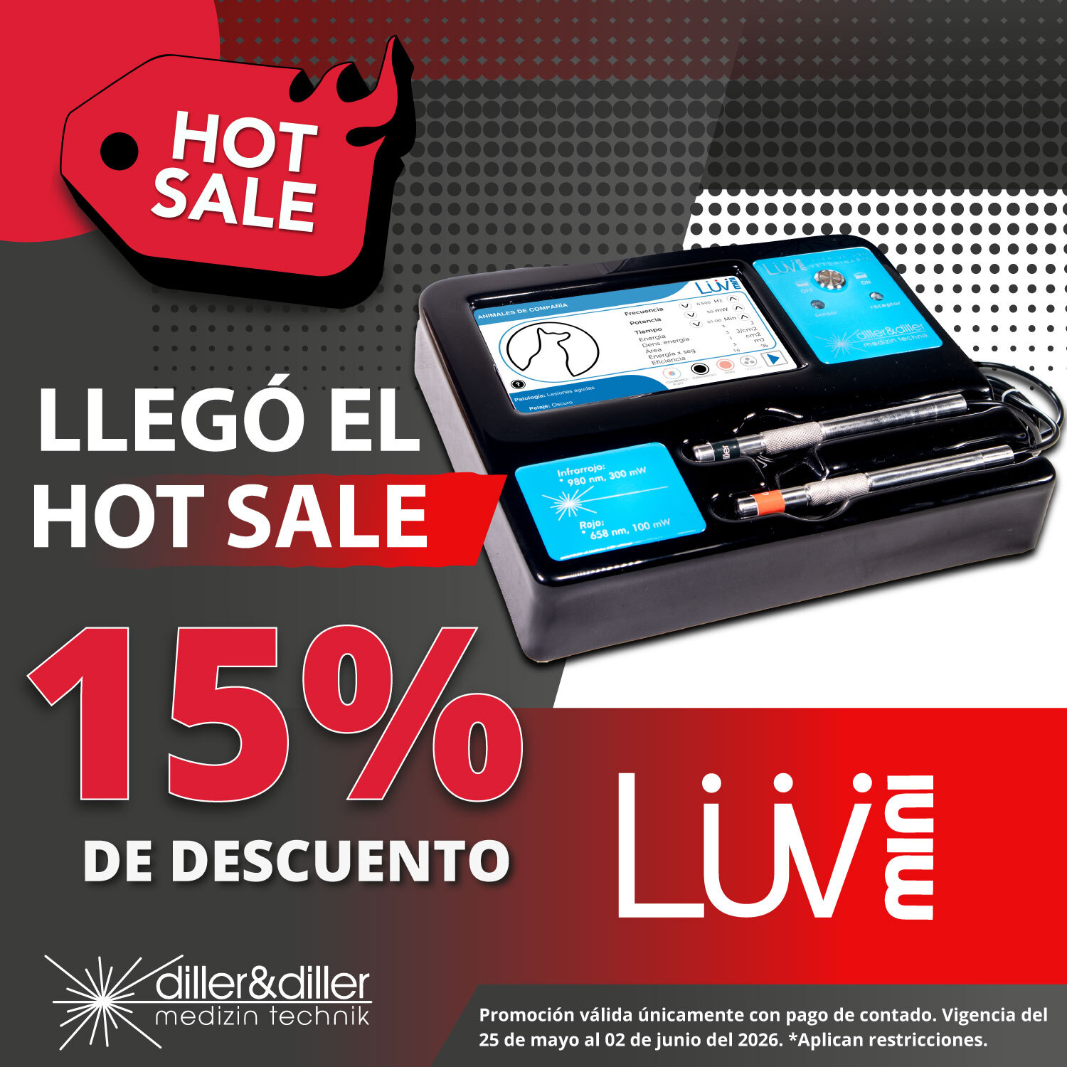 Promoción Hot Sale equipo miniLUV